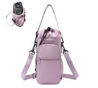 Genérico Water Bottle Shoulder Bag-Outdoor Companion,Bottle Holder Pack with Phone Pocket,Large Capacity Crossbody Water Bottles Bag