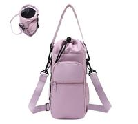 Genérico Water Bottle Shoulder Bag - The Ultimate Outdoor Companion, Portable Water Bottle Sling Bag with Strap for Hiking, Travel, Gym, Daily Carry (Purple)