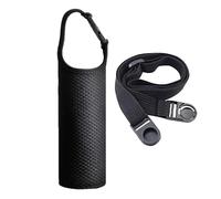 Genérico Water Bottle Sleeve, Protective Cover Pouch Holder, 12.2x3.15 Inches Portable Bottle Holder Strap, Reusable Neoprene Case for Drinks Juice and Milk Bottles