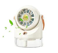 Genérico Water Fan Handheld, Battery Cooling Fan, 3.84x2.76x5 Inches Mist with Spray, Portable Personal Blower, Desktop Accessory with Mini Style, Travel Cooling Tool for Camping and Hiking