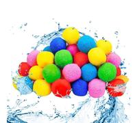 Genérico Water Fight-Balls, Reusable Refillable Water-Balls, 30 Pack Toys