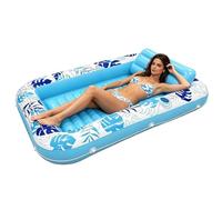Genérico Water Floats Monstera Leaf Inflatable Sun Tanning Hammock