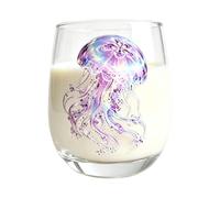 Genérico Water Glasses 3D Flower Animal Clear Decorative Funny Glassware