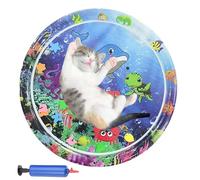 Genérico Water Mats, Colorful Cooling Pad, Inflatable Sensory Play Mat, Portable Interactive Bed, Summer Heat Relief for Outdoor Use and Hot Weather Fun, 39.37x39.37 Inches