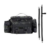 Genérico Water Resistant Fishing Tackle Box Bag, Saltwater