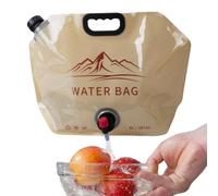 Genérico Water Storage Bag | 8L Reusable Hydration Spacious Storage | Thicken Foldable Camping Water Convenient,for Survival Hiking Backpacking Travel Beach Kayaking Fishing Boating RV Trips