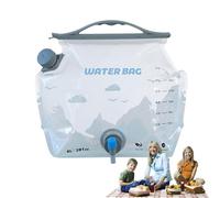 Genérico Water Storage Bag, Portable Container Carrier, 16.14x12.2 Inches 8L Foldable Reservoir, Leakproof Solution for Preppers Travel Garden Cars Home Vehicle Hiking Fire Prevention Use