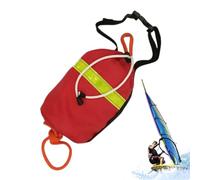 Genérico Water Throw Bag, Rescue Flotation Equipment, Raft Boating Safety Device, 68.9 Feet, High Visibility Rope, Compact Throwable Bag for Sailing Yacht Ice Fishing Emergencies