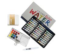 Genérico Watercolor Set For Adults - Portable Water Color Art Kit, Professional Paint Palette, Painting Supplies | Ideal Beginners, Hobbyists, Amateur Artists, Creative Painting, Lovers