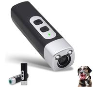 Genérico Wateresty Anti Bark| 33ft Range & Instant Noise Correction | 3-Mode Frequency Control | LED Flashlight | for All Dogs (Black)