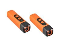 Genérico Wateresty Ultrasonic Dog Deterrent, Humane & Effective Dog Repeller with LED Flashlight, Safe Effective Stop Barking Neighbors Dogs, Indoor & Outdoor, Rechargeable (2pc)