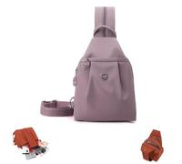 Genérico Waterproof 2-Way Commuter Bag, Convertible Travel Bag, Efficient Storage Design, Comfortable Carrying. (Taro Pink)