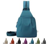 Genérico Waterproof 2-Way Commuter Bag, Tote Backpack Convertible Bag, Stylish, Efficient Storage Design, Comfortable Carrying, for Hiking (Sky Blue)