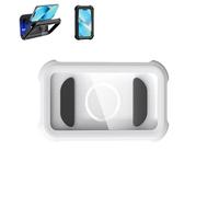 Genérico Waterproof 480° Shower Phone Holder - Wall & Bathtub Mount,Adjustable Bathroom Phone Stand with Touch Screen, with Anti-Fog Touch Screen, for Showers or Bath Use (White)