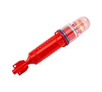 Genérico Waterproof Boat Flares, Marine Safety Kit, Electronic Safety Beacon, Led Strobe Urgency, for Kayaks Sailboats Life Rafts Buoys Coastal Navigation Survival Rescue Sea Travels 27x5cm
