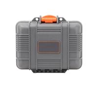 Genérico Waterproof Camera Storage Box, Shockproof Protective Hard Case with Safety Lock, 4.92x4.29x2.83 Inches Photography Organizer Bag for Travel Business Outdoor Camping Usea