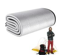 Genérico Waterproof Camping Rug - Aluminum Foil Double-Sided Mat Pad | Picnic Mat with Storage Bag, Camping Accessories for Beach, Hiking, Picnic, Outdoor Travel, Çamping Trips, Durable Portable Ḿat