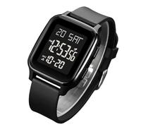 Generico Waterproof Digital Watches - Sporty, Fashionable Wrist Watch | Led Display Casual Watch for Men, Unisex, Suitable for Work, Travel, Job, Sports, Formal Occasion Birthday, Christmas, negro