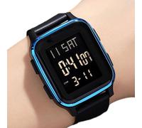 Genérico Waterproof Digital Watches - Sporty, Fashionable Wrist Watch | Led Display Casual Watch for Men, Unisex, Suitable for Work, Travel, Job, Sports, Formal Occasion Birthday, Christmas