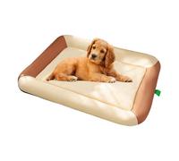 Genérico Waterproof Dog Bed, Non-Slip Puppy Mat, Compact Pet Cushion, Cage Patio Balcony Sleeping, Reliable Home Farm Backyard Rest, Outdoor Pet Bedding for Cats, Dogs, 50x40x8cm