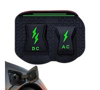 Genérico Waterproof EV Charging Port Cover Silicone Protective Cap Shield
