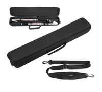 Genérico Waterproof Fishing Rod Case | Hard Shell Bag for Fishing Reels and Tackle | Outdoor Storage Solution with Adjustable Shoulder Strap for Men’s Fishing Gear and Accessories