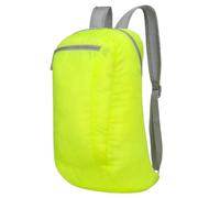 Genérico Waterproof Folding Backpack, Lightweight Backpack, 17.32x11.02x7.48 Inches Padded Shoulder Straps Breathable Bag for Gym Travel Beach Business Trips Daily Mountain Climbing