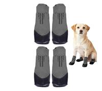 Genérico Waterproof Grip Socks, Protection Booties, Non Slip Breathable Rubber Sole Anti Skid Outdoor Indoor Grip Technology, Indoor Outdoor Traction Paw Wear, Dog Shoes, Puppy Booties