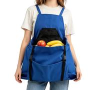 Genérico Waterproof Harvest Apron, Portable Gardening Apron, 24 Inches Harvest Aprons with Adjustable Straps, Heavy Duty Canvas Build with Quick Release, Outdoor Accessory for Gardeners Farmers