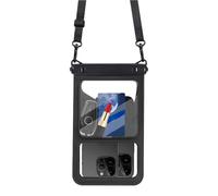 Genérico Waterproof Phone Case - Cell Holder for Outdoor Sports | PVC with IPX8 Rating, Easy Lock Seal, Touchscreen Friendly, Lanyard Included, Swimming Kayaking Hiking