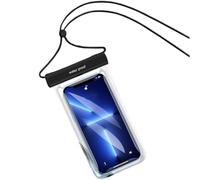Genérico Waterproof Phone Case - TPU Universal Size | Lightweight Dustproof Touchscreen Beach Phone Protector Travel Pouch | For Women Men Summer Vacation Beach Pool Cruise Outdoor Adventure