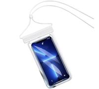 Genérico Waterproof Phone Case - TPU Universal Size | Lightweight Dustproof Touchscreen Beach Phone Protector Travel Pouch | For Women Men Summer Vacation Beach Pool Cruise Outdoor Adventure
