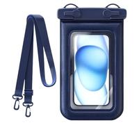 Genérico Waterproof Phone Pouch, Cellphone Dry Bag, 5.12x8.27 Inches Clear Touch Screen Pack with Lanyard Strap Design, Smartphone Water Case for Swimming, Snorkeling, Beach, Pool, Boating