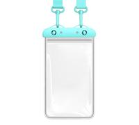 Genérico Waterproof Phone Pouch - Dry Bag Cover for Travel | PVC Transparent with Secure Lanyard, Floating Cellphone Case, Beach Pool Cruise Accessory, Kayaking Diving Protection