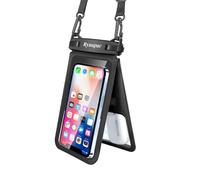 Genérico Waterproof Phone Pouch - PVC 21.5x12CM | Phone Case For Swimming Travel Beach | 2 In 1 Double Space Pĥone Case Bag with Lanyard Underwater Clear Cellphone Holder For Smart Phones