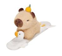 Genérico Wearable Capybara Bracelet - Plush Slap Wristband ¦ 20cm Soft Toy with Wing Pull, Plush Band for Wrist Decor, Plushy Bracelet, Capybara Pull Wings with Interactive Wristband Design