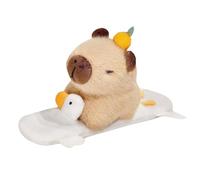Genérico Wearable Capybara Bracelet - Plush Slap Wristband ¦ 20cm Soft Toy with Wing Pull, Plush Band for Wrist Decor, Plushy Bracelet, Capybara Pull Wings with Interactive Wristband Design