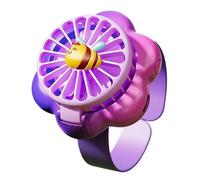 Genérico Wearable Fan,Rechargeable Summer Cooling - Portable Cute Watch Small Fan | for Travel Beach Camping Hiking Cycling Picnic Home Bedroom School