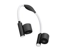 Genérico Wearable Fan - Wearable 90 Degree Adjustable 3 Speeds USB Rechargeable, Noiseless Pocket Fan | For Summer Indoor Outdoor Home Office School Travel Commuting Walking