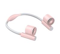 Generico Wearable Neck Fan, Adjustable Cooling Device, 25x21x5 cm Gear with USB Recharge, Quiet Portable Equipment, Compact Cooling Tool with 3 Speeds, Summer Accessory for Indoor & Outdoor Travel