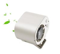 Genérico Wearable Rechargeable Waist Fan - ABS Silent Mini Fan, 1-199 Speed Levels | Portable Neck/Hanging Cooling For Outdoor Use, Camping, Work & Travel