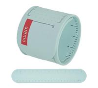Genérico Wearable To-Do List Bracelet, Waterproof Silicone Notepad Wristband, Reusable Erasable Writing Strap With Ruler For Nurses, Students, And Professionals, 9.33x1.81 Inches