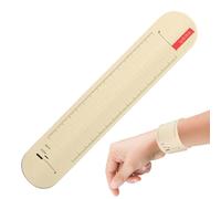 Genérico Wearable To-Do List Bracelet, Waterproof Silicone Notepad Wristband, Reusable Erasable Writing Strap With Ruler For Nurses, Students, And Professionals, 9.33x1.81 Inches