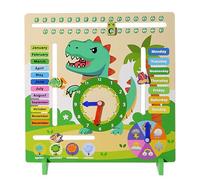 Genérico Weather Board Calendar, Kids Teaching Clock, Learning Time Toys, Educational Calendar Toy, Kids Travel Activity Toddler Educational Weather Calendar Interactive Learning Calendar for Kids