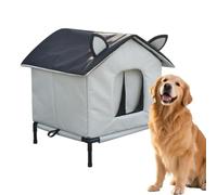 Genérico Weatherproof Cat House - Warm Insulated Elevated Dog Shelter