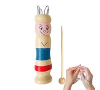 Genérico Weaving Needle - Cute Doll Design Weave Tool | Bracelet Making Gadget Easy Hand Craft Accessory Best for Bracelet Rope Ornament DIY for Grandma, Lovers, Adults or Beginners