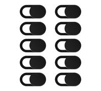 Genérico Webcam Cover Slide - 10 Pieces Webcam Privacy Slider - Laptop Camera Cover - Ideal For Women Men Students Professionals Travelers Gamers Home Office Hotel Live Streaming Libraries