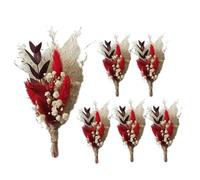 Genérico Wedding Bouquets | Bouquets Dried Floral Decor-| Reusable Natural Reed Grass Decor-Bouquet, Boho Wedding Decorations for Birthday Cake Arrangements