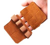 Genérico Weight Lifting Gloves - Elasticated Strength Training Equipment | Half Finger Exercise Calisthenics, Cycling Climbing Grips, Ergonomics Workout Rubber Gym Grips Pads For Palm Protection