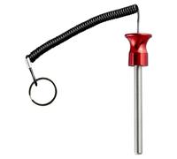 Genérico Weight Loading Pin - Magnetic Pull Pin, Gym Cable Machine Pins, Selectorized Weight Pins | Secure Latch Design for Strength Training Equipment, Aluminium Stainless Steel Build